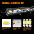 23 Inch LED Light Bar for Truck Offroad 4WD ATV SUV (2010–2023)