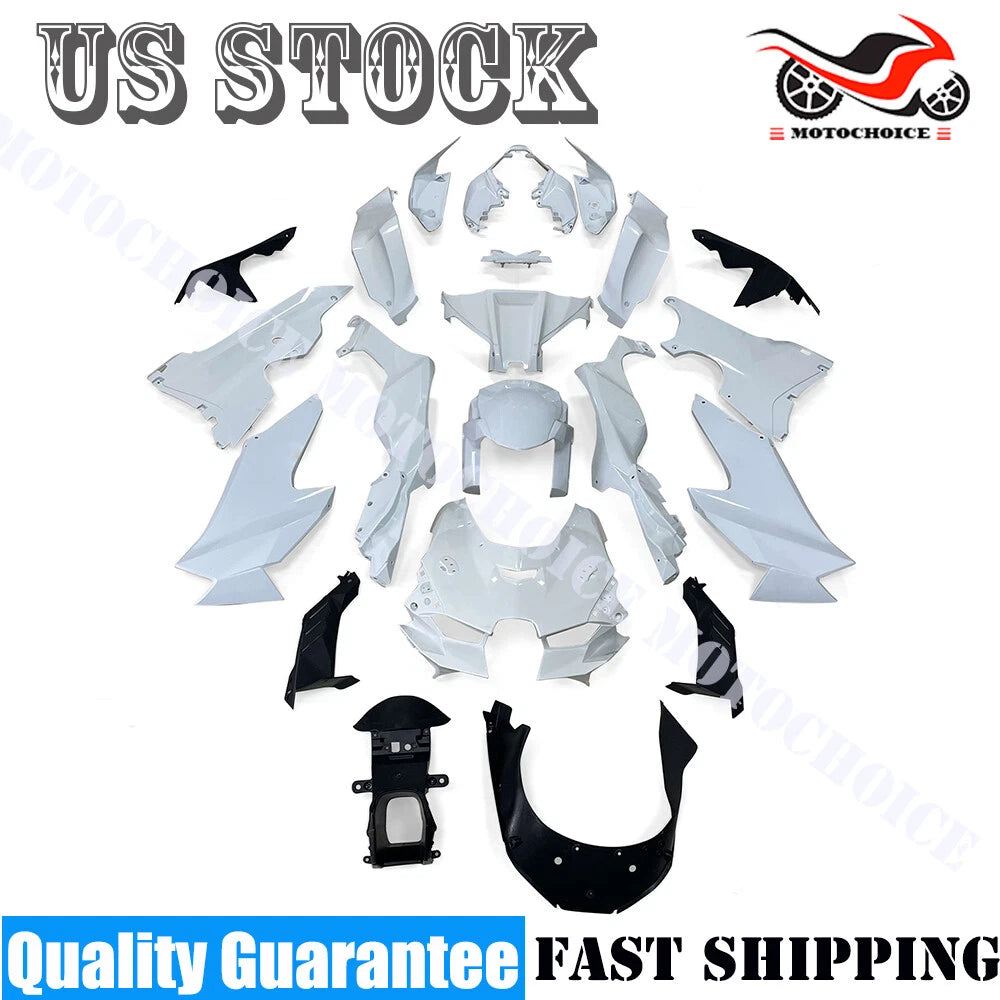 Fairing Kit for Kawasaki Ninja ZX10R (2021–2025) - Unpainted ABS Bodywork
