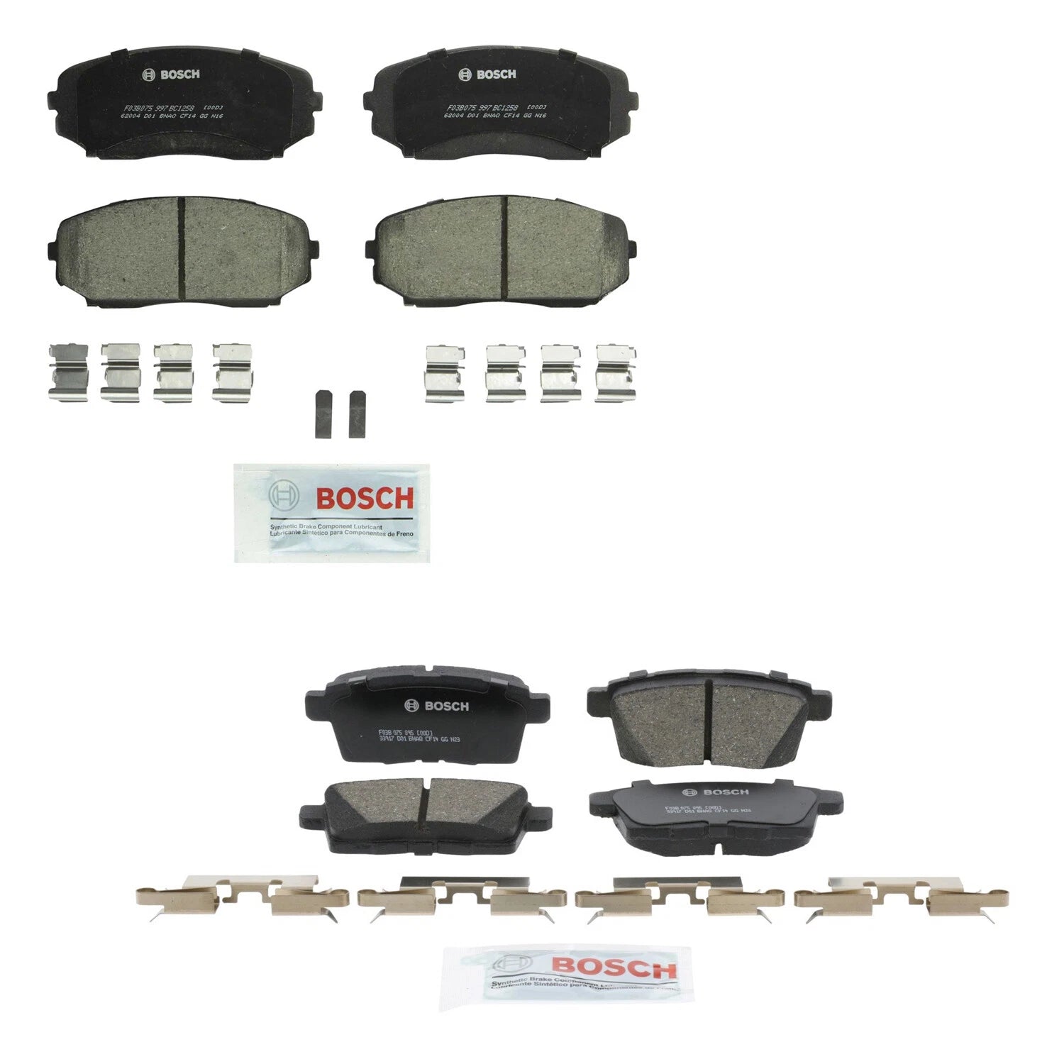 Bosch Quietcast Ceramic Disc Brake Pad Kit for Mazda CX-7 (2012)