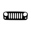Replacement Black Ready to Paint Polypropylene Grille w/o Trim Rings