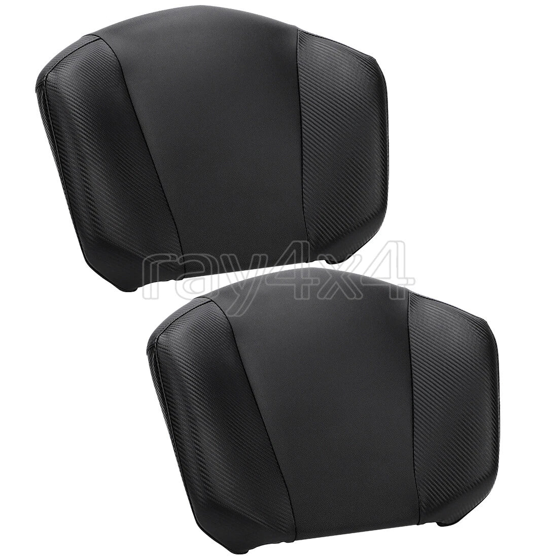 2X Black Base Bottom Seat Assembly for Polaris RZR S 800 EFI/RZR 800 EFI (2010–2014)