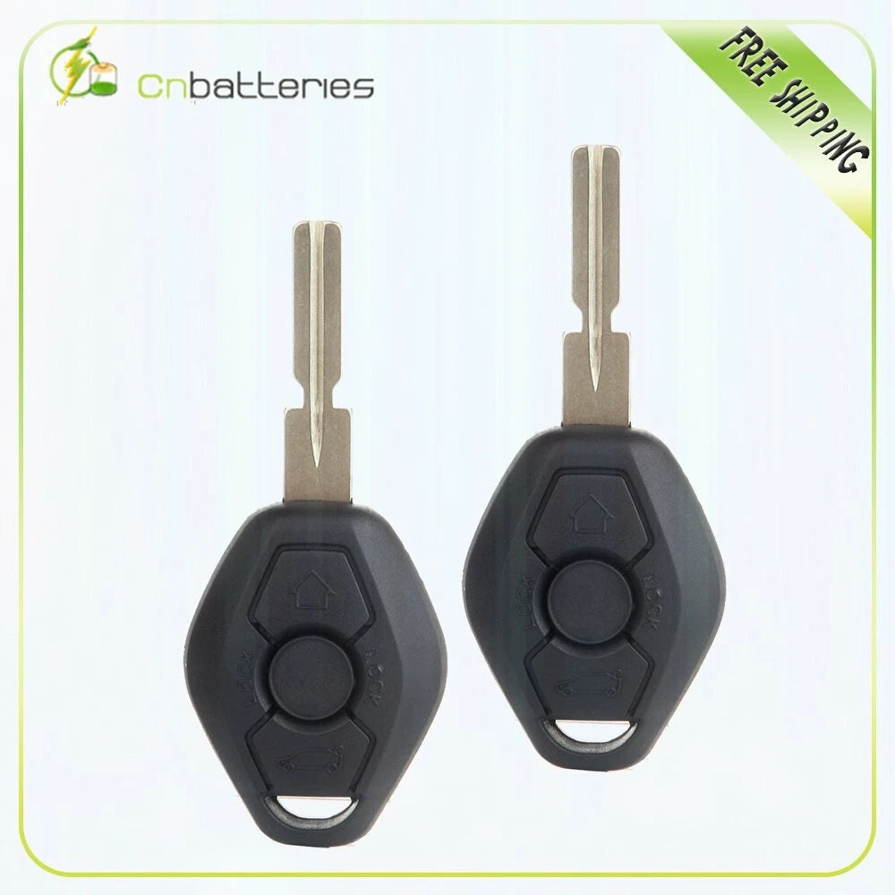 2 Remote Head Key FOB for BMW (LX8, FZV-9)