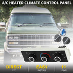 A/C Heater Climate Control Switch for Chevrolet Express 1500 (2003–2023)