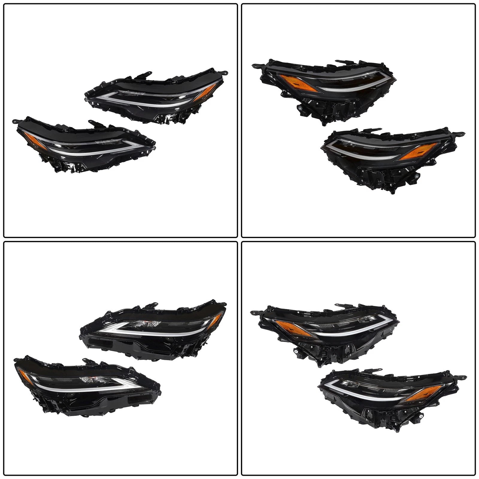 Pair LED Headlights for Lexus RX350 RX450h+ RX500 (2023–2025)