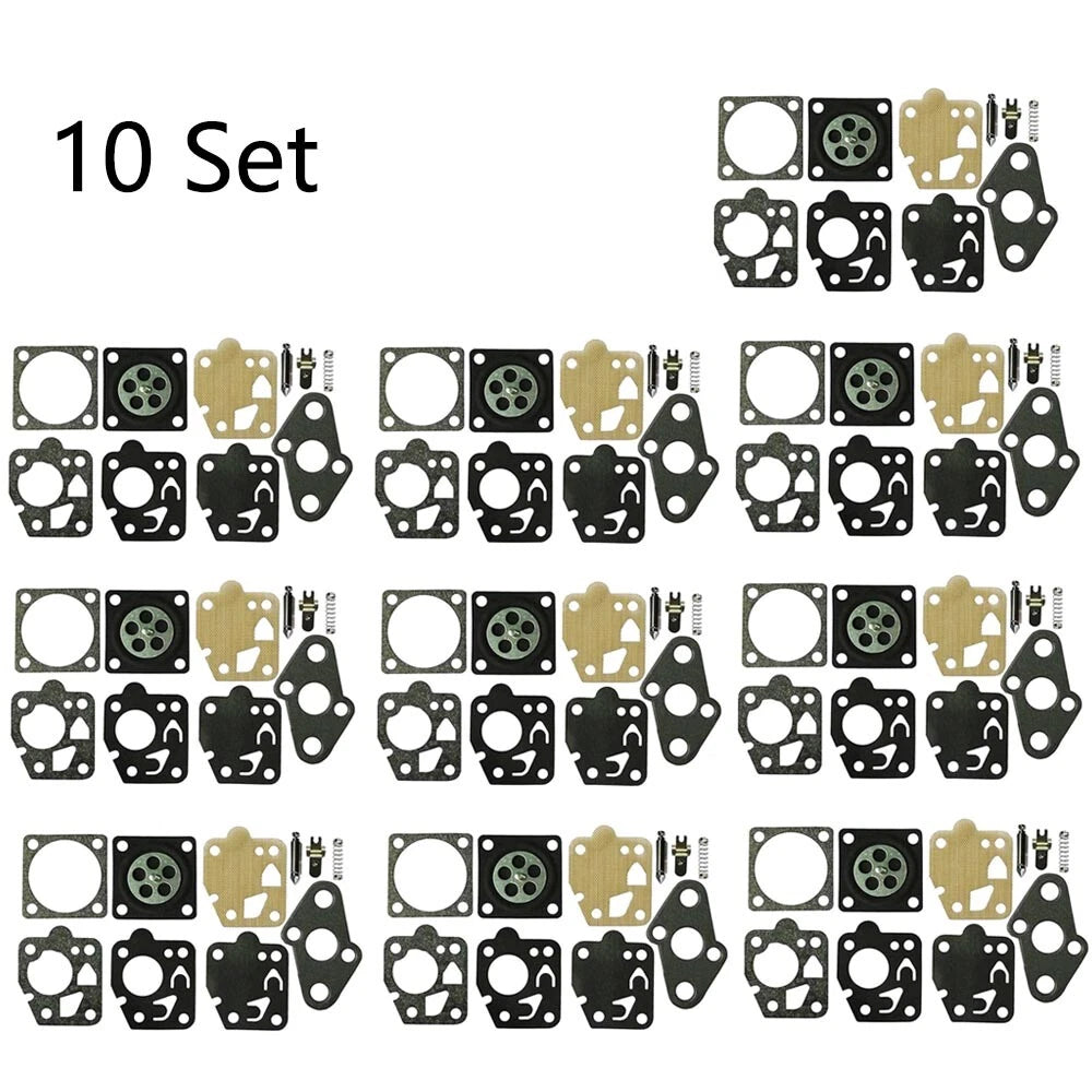 Set of 10 Carburetor Diaphragm Kits for Homelite A98064-11 Shindaiwa C35 C270