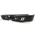 Black Steel Rear Bumper with LED Lights for GMC Sierra 2500HD/3500HD (2015–2019)
