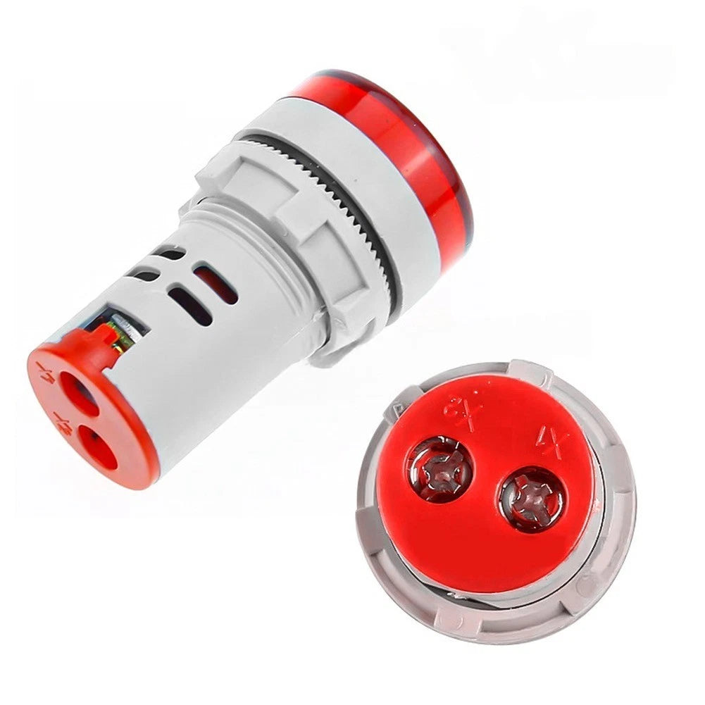 22mm Mount LED Digital AC Voltmeter for Industrial Equipment
