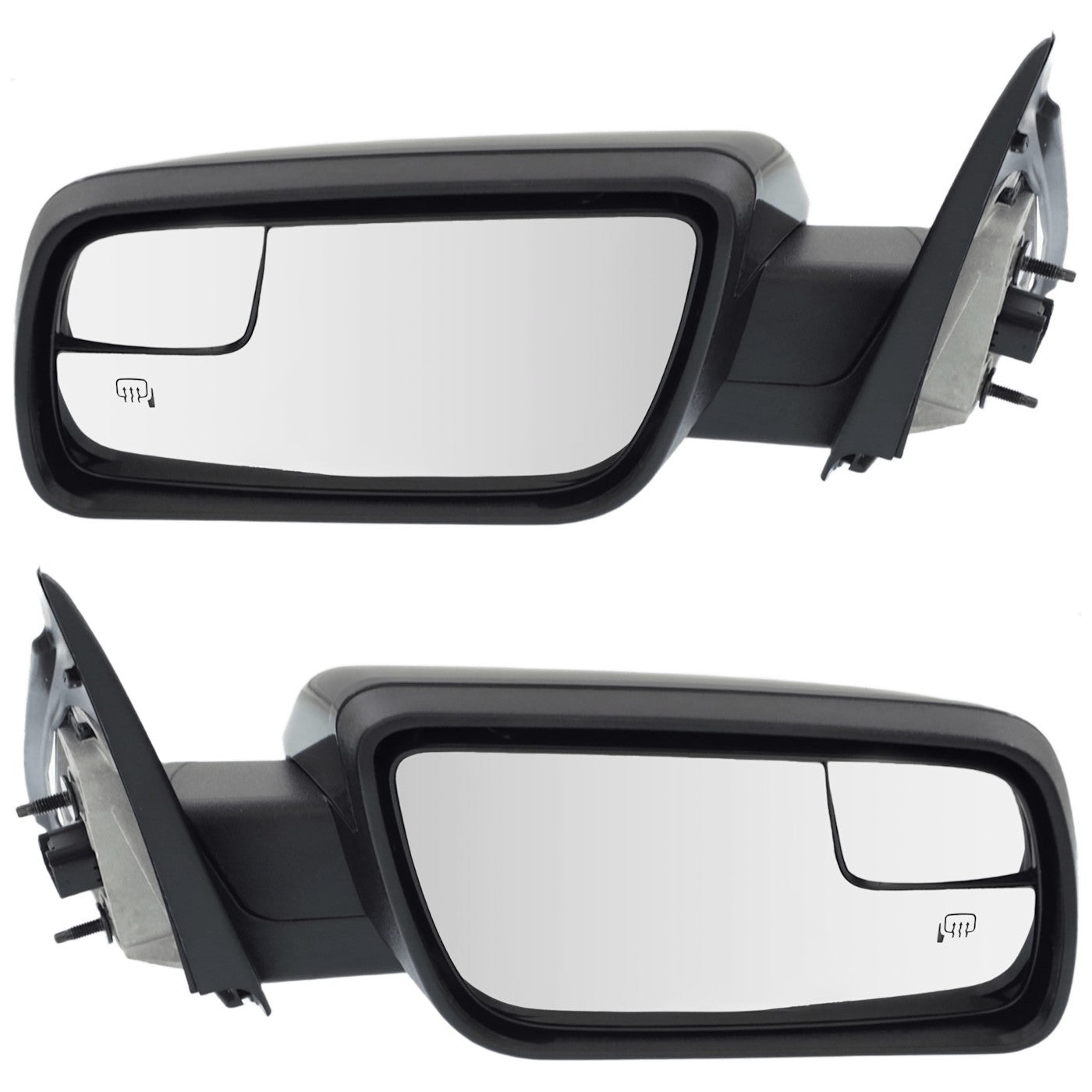 Set of 2 Heated Mirrors for Ford Flex