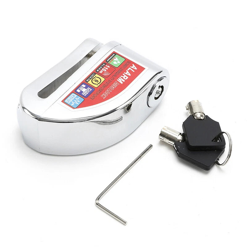 Stainless Brake Disc Lock for Motorcycle (Electronic Alarm)