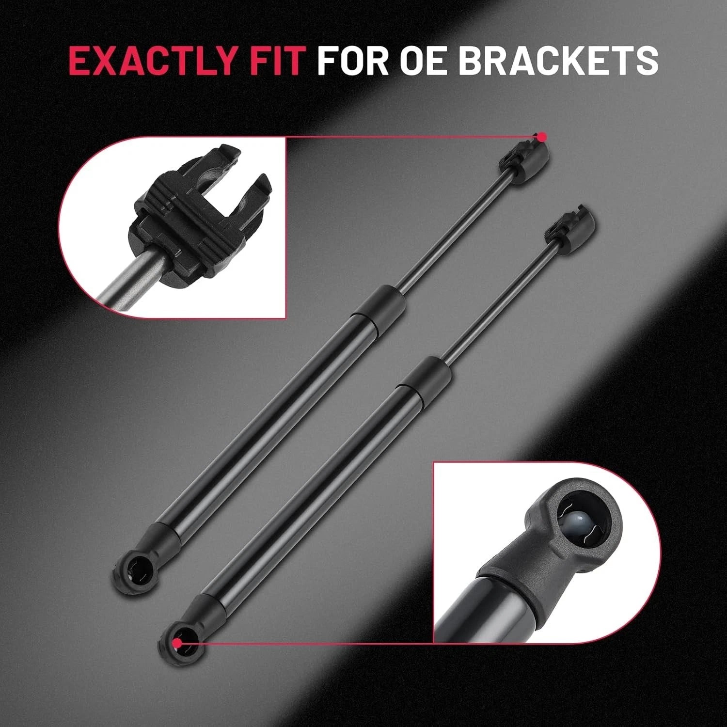 2X Front Hood Lift Supports for Dodge Challenger (2009–2014) 6303