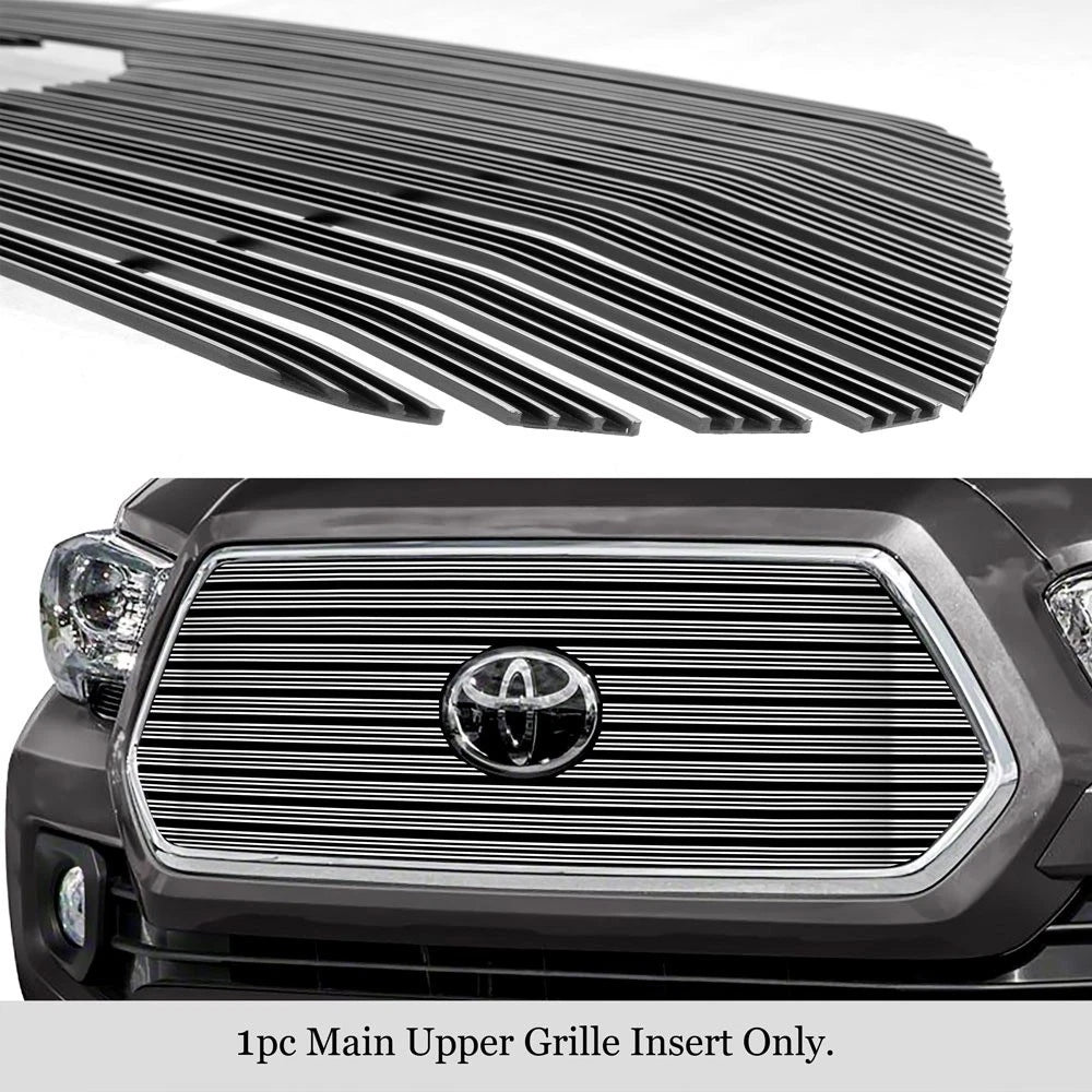 Chrome Wide Billet Grille for Toyota Tacoma (2018-2019)