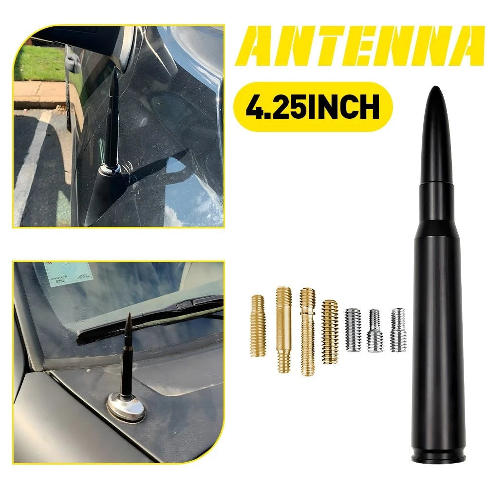 4.25 Inch Black Antenna Mast Power AM/FM for Jeep Cherokee (1997–2001)