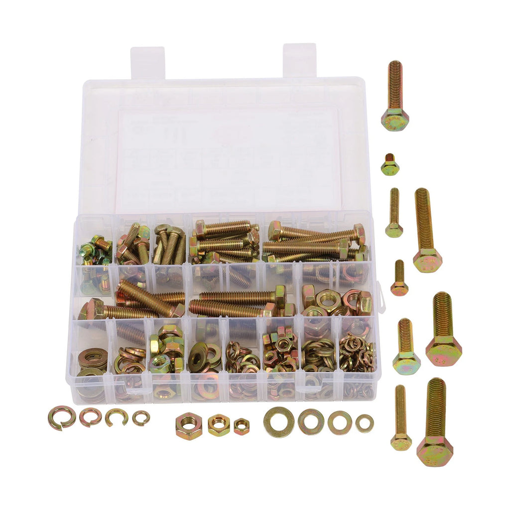 236PCS Metric Bolt and Nut Assortment for Automotive Applications