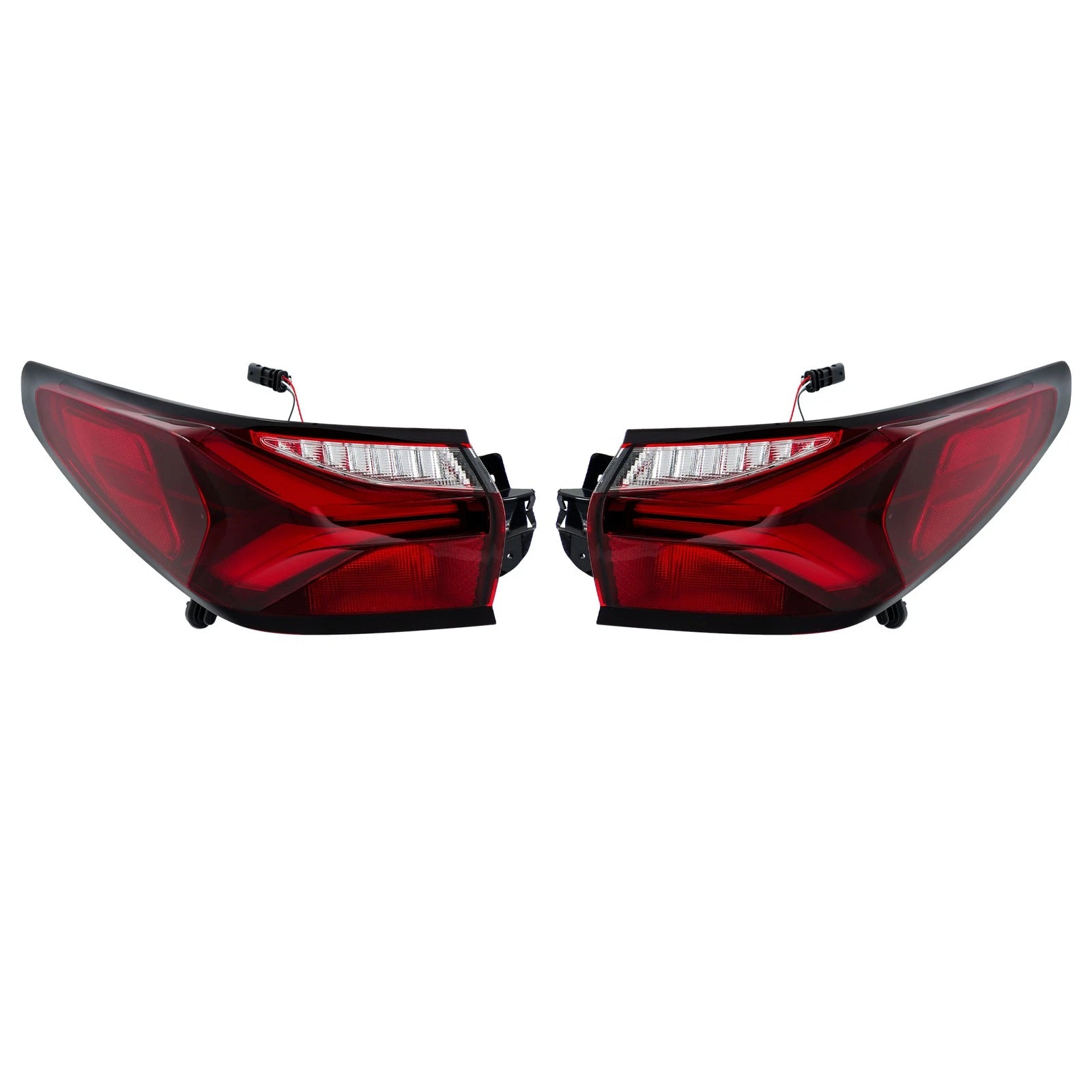 2X Tail Light Assembly for Chevrolet Blazer (2019-2022) Black LED