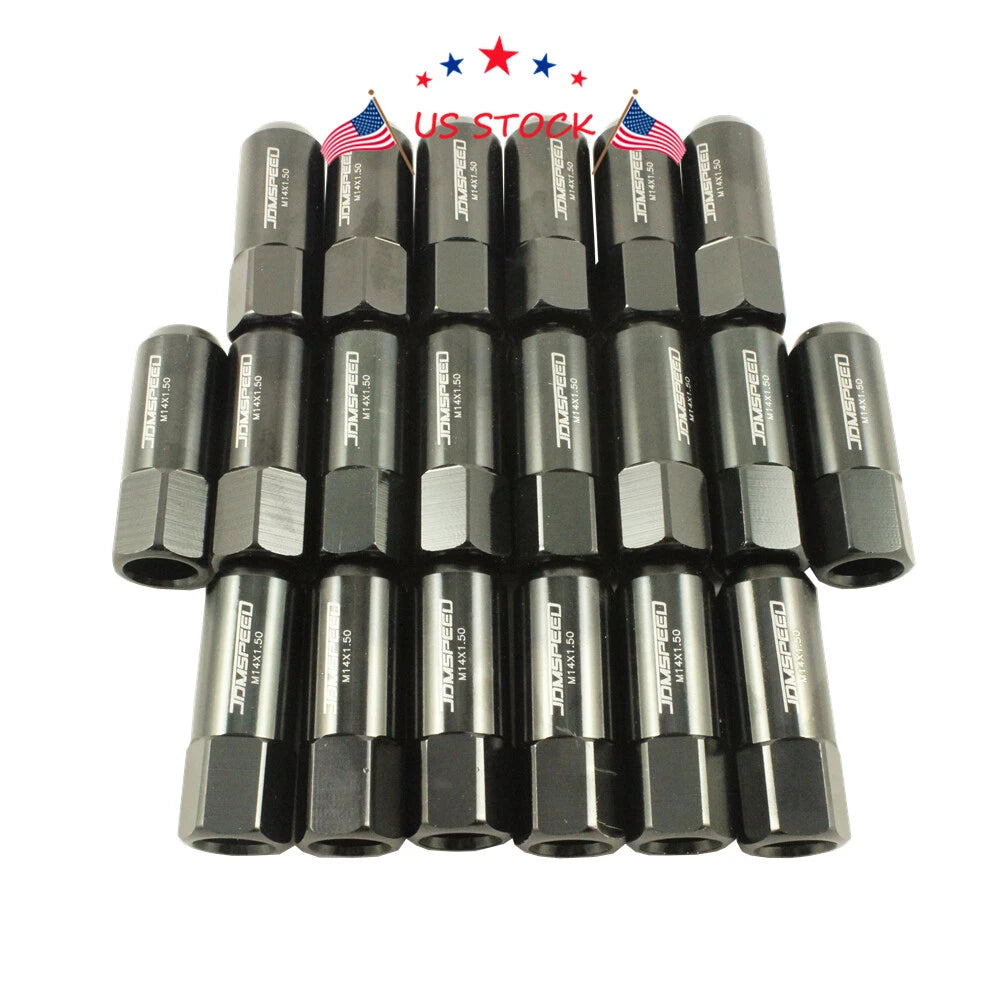 20PC Extended Forged Aluminum Tuner Racing Lug Nuts for JDM Vehicles