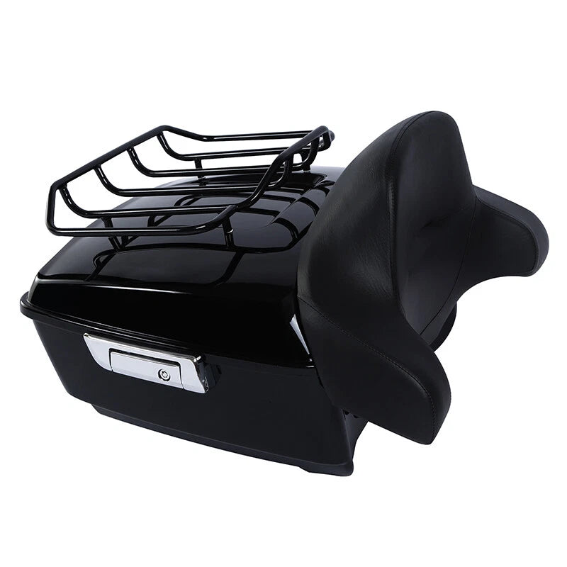 Trunk Backrest Luggage Rack for Harley Touring Road Glide (2014–2026)