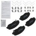 Front Ceramic Brake Pads for Honda CR-V (2002–2006, 2012–2016) D914