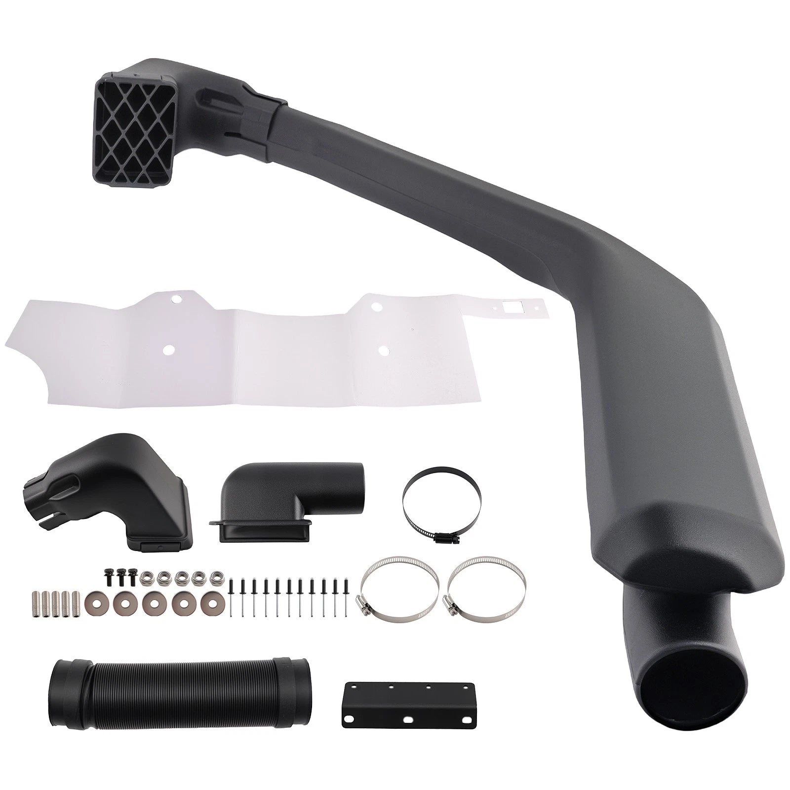 Air Intake Snorkel Kit Left Side for Jeep Cherokee XJ (1984–2001) Black LLDPE
