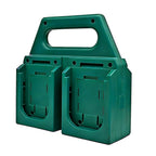 4-Slot ABS Battery Storage Rack for 18V (BL1830, BL1840, BL1815)