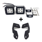 12W CREE LED Pod with Pillar Mounts for Polaris RZR 900 1000 (2014–2023)