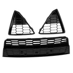 Black Front Grille Insert for Ford Focus (2012-2014)
