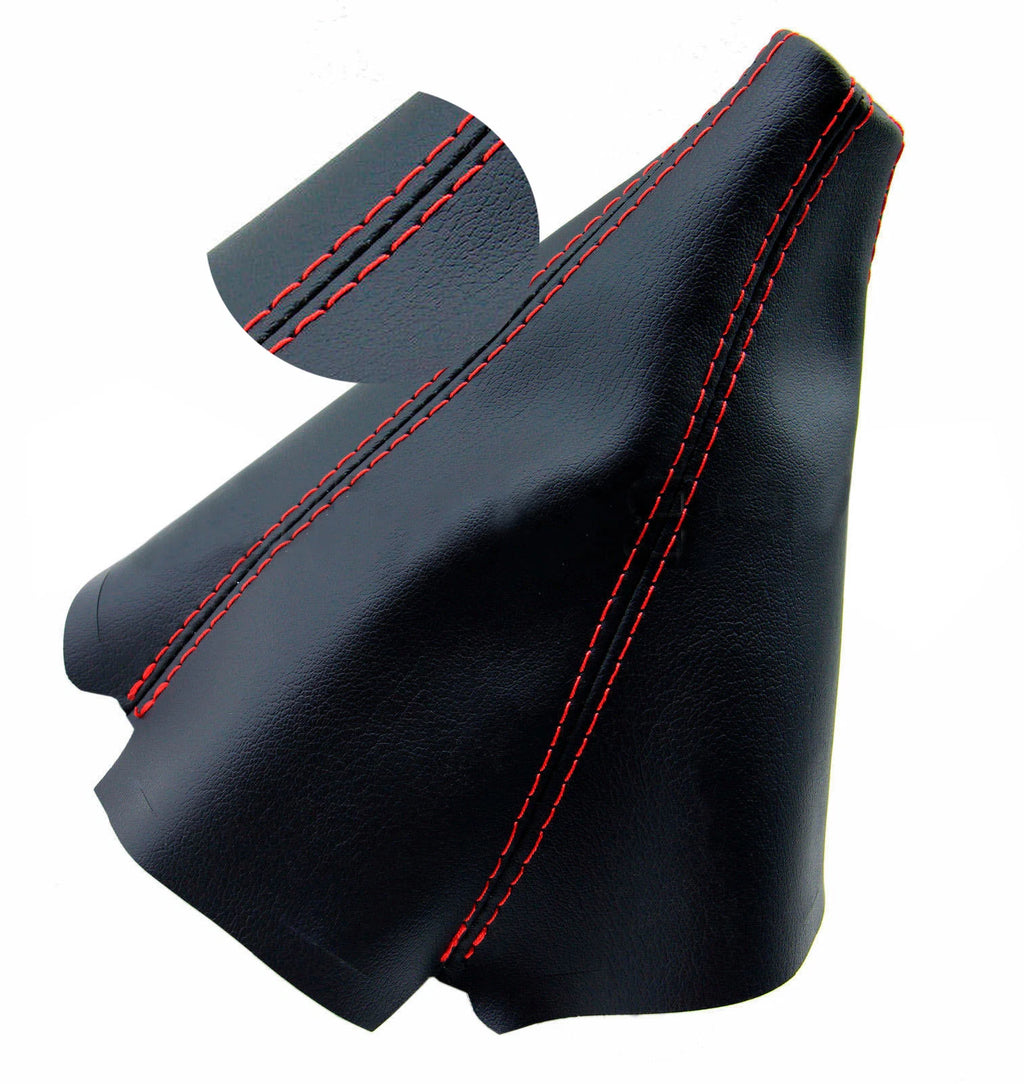 Shift Boot Cover for Acura Integra (1994–2001) Red Stitch PVC Leather