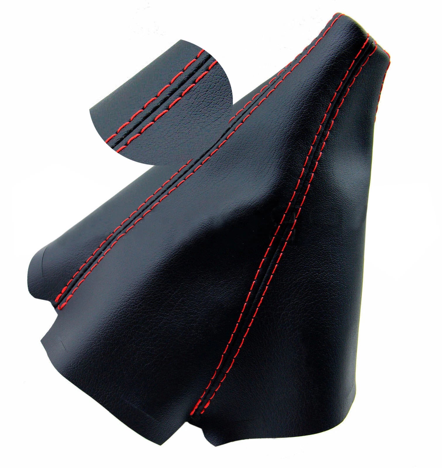 Shift Boot Cover for Acura Integra (1994–2001) Red Stitch PVC Leather