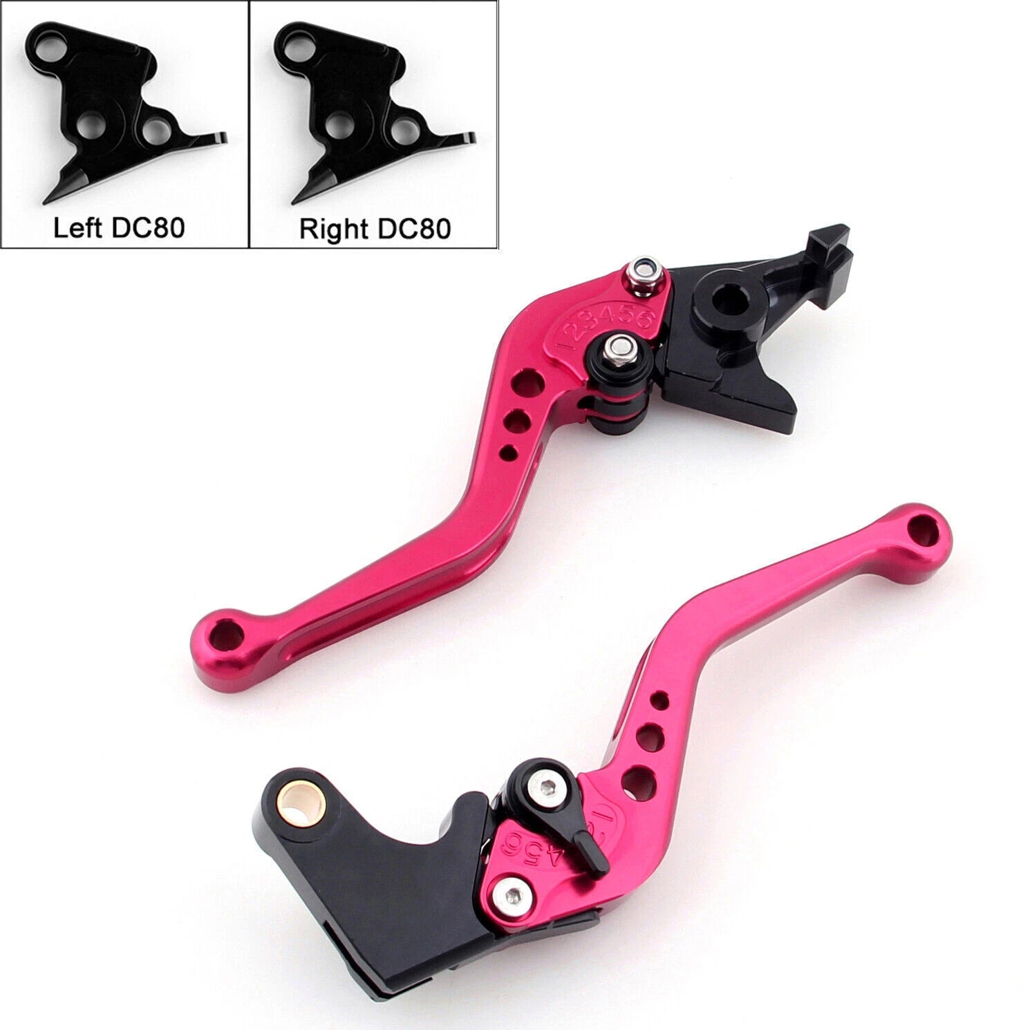 Short Brake Clutch Levers for Ducati M900/M1000 996/998/B/S/R 900SS/1000SS (1993–2003) Red T9