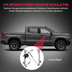 Power Window Regulator for Honda Odyssey (2005–2010) Front Left with Motor