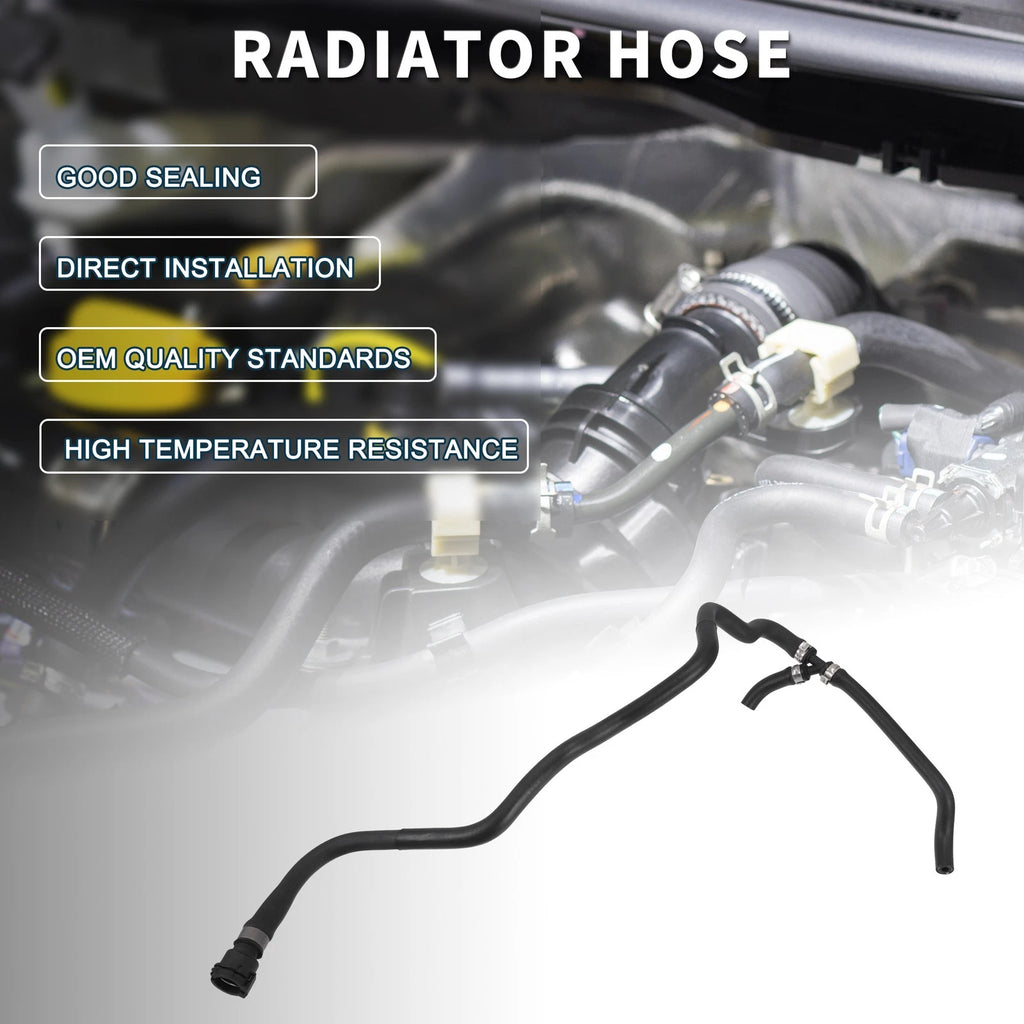Radiator Hose for BMW 745i 745Li (2002–2005) No. 17127508013 | Black