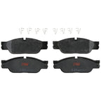 Set of 4 Disc Brake Pads for Jaguar S-Type (2000–2002)