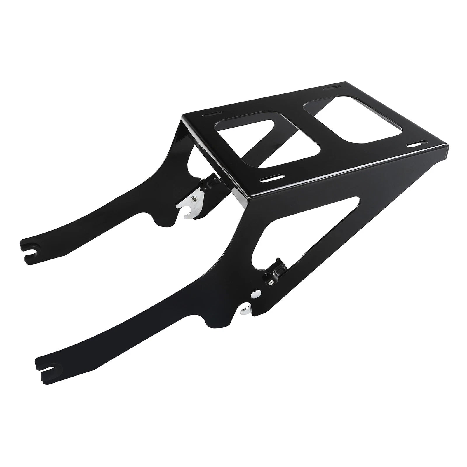 2X Black 2-Up Mounting Rack for Harley Heritage Classic FLHCS (2018–2025)
