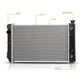 Aluminum Core Radiator DPI-681 for Chevy S10 Blazer/GMC S15 Jimmy (1988–1994)