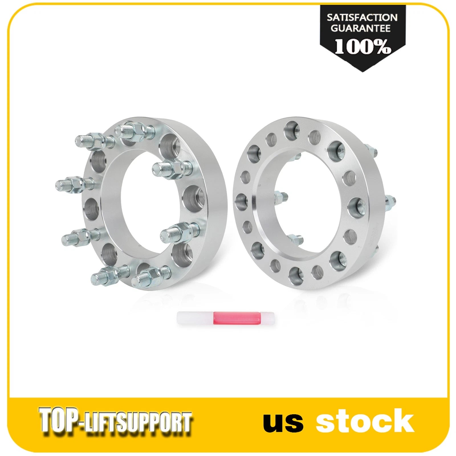 2X 1.5" Wheel Adapters for Ford F-250, Dodge Ram 2500/3500