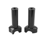 4.5" Black Straight Handlebar Risers for Harley Dyna Sportster Softail
