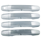 Chrome Door Covers Without Passenger Key for 2014–2018 Chevy Silverado 1500