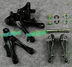 Front Footpegs L&R Brackets for KAWASAKI Ninja ZX10R (2006-2010)