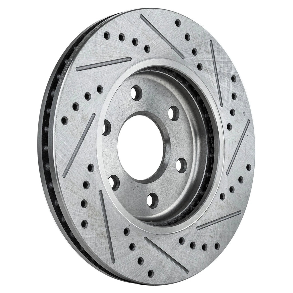 Front & Rear Brake Disc Rotors for Nissan Frontier, Suzuki Equator (2009–2012)