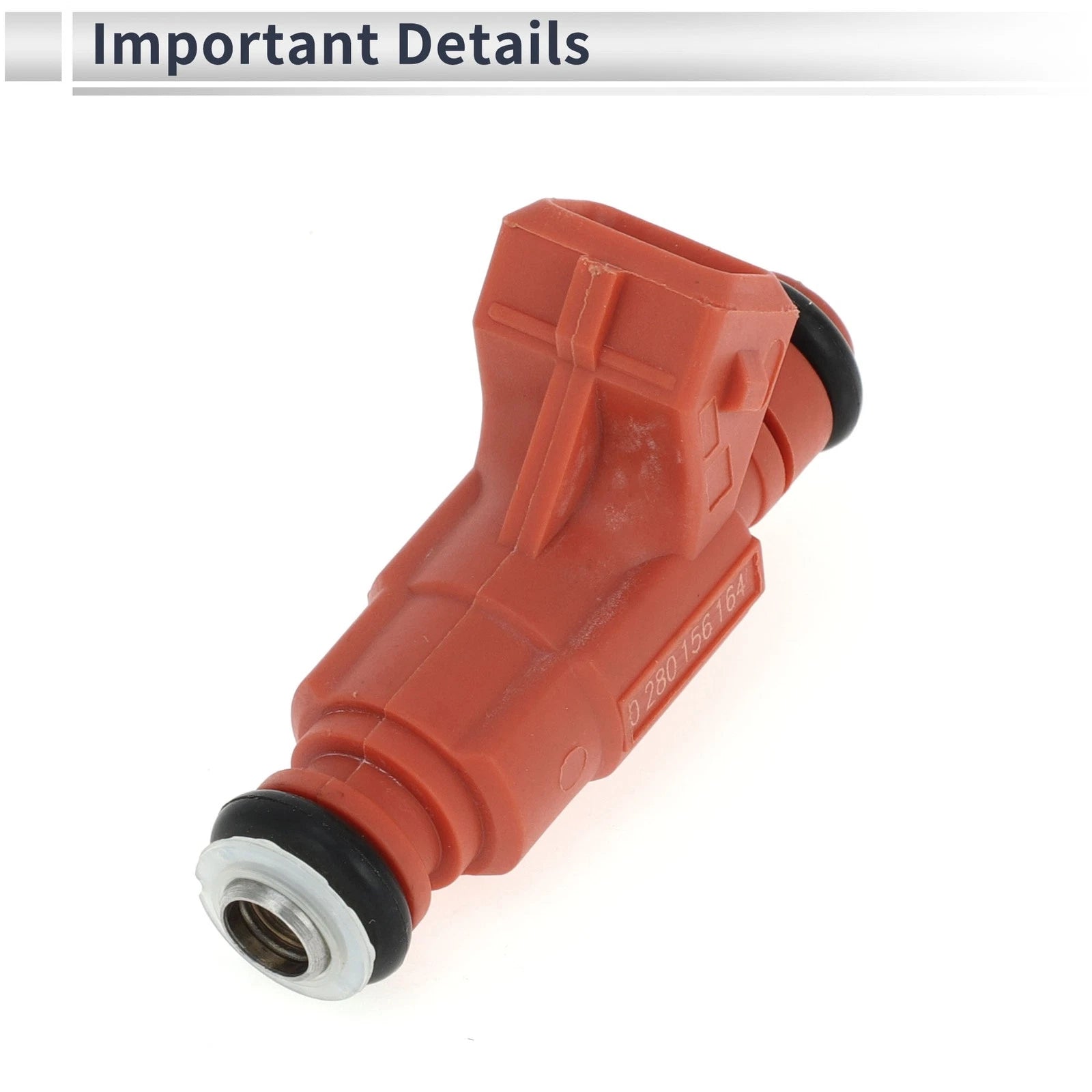 Fuel Injector No. 16450-PWH-M01 for Honda Fit (2003–2008) 1 Pc Red