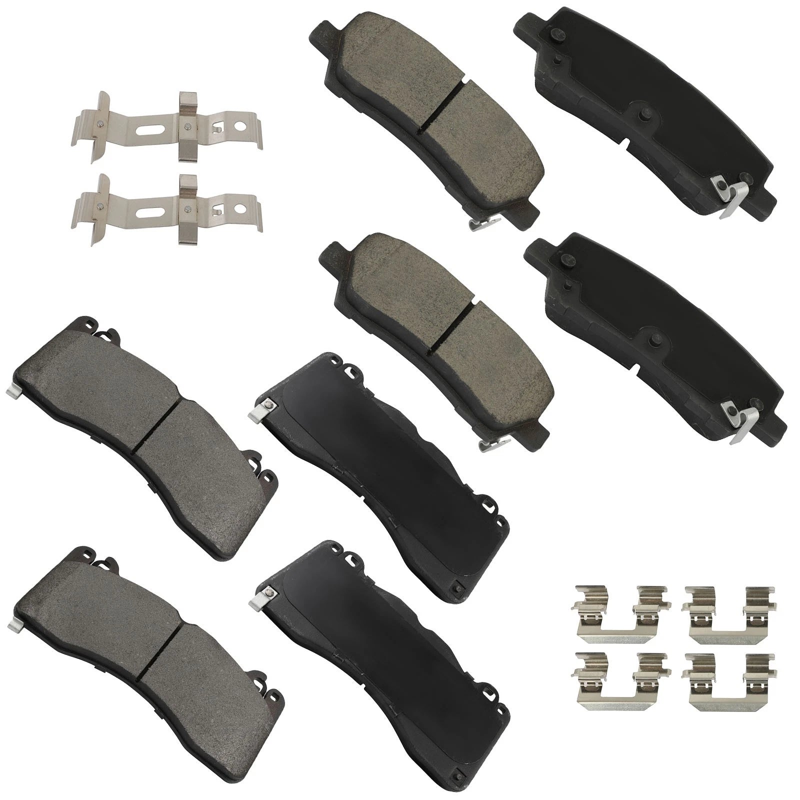Set of 4 Ceramic Brake Pads for Ford Mustang (2015–2023)