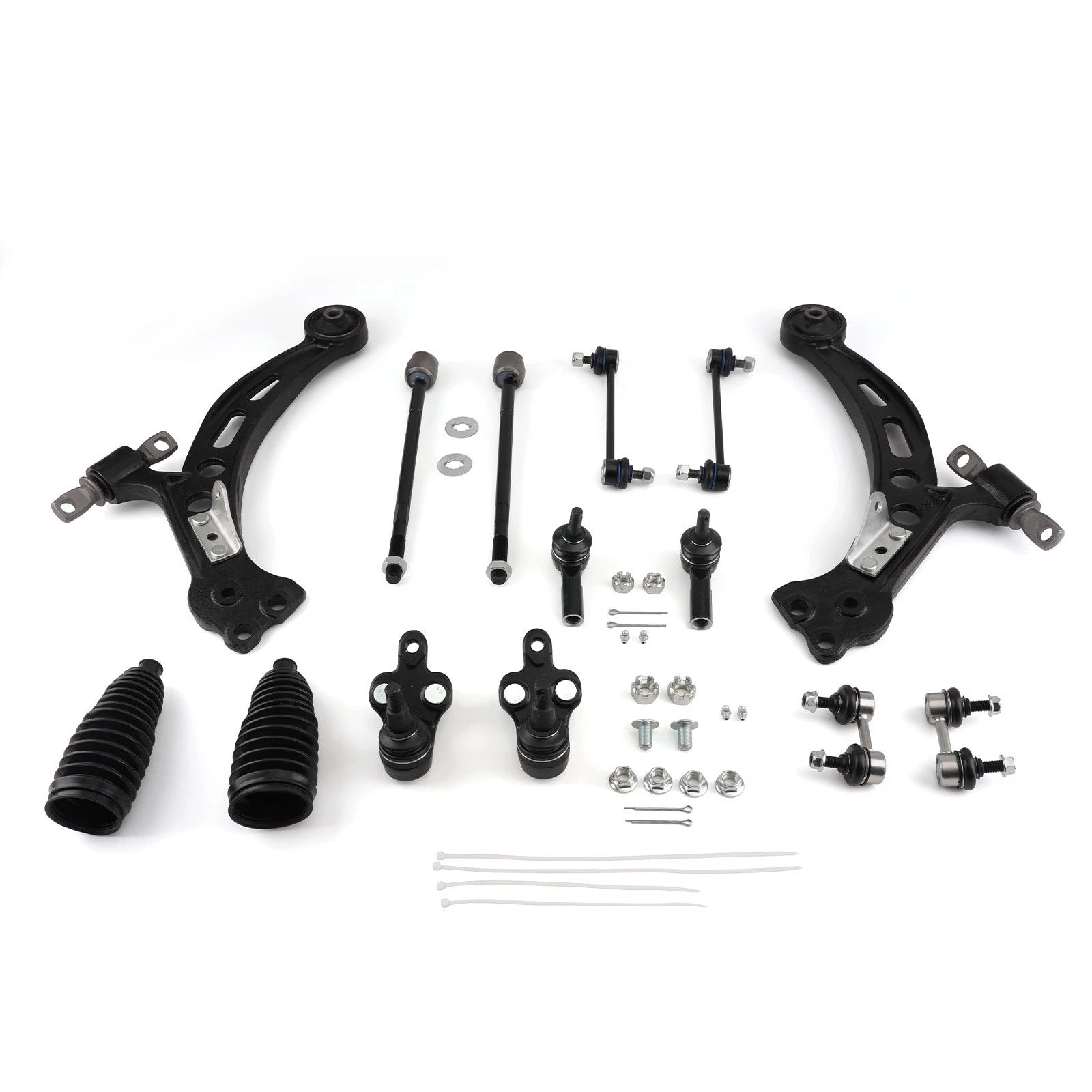 14pcs Front Lower Control Arm Tie Rod Boot Sway Bar Link for Toyota Avalon (1995–1996)