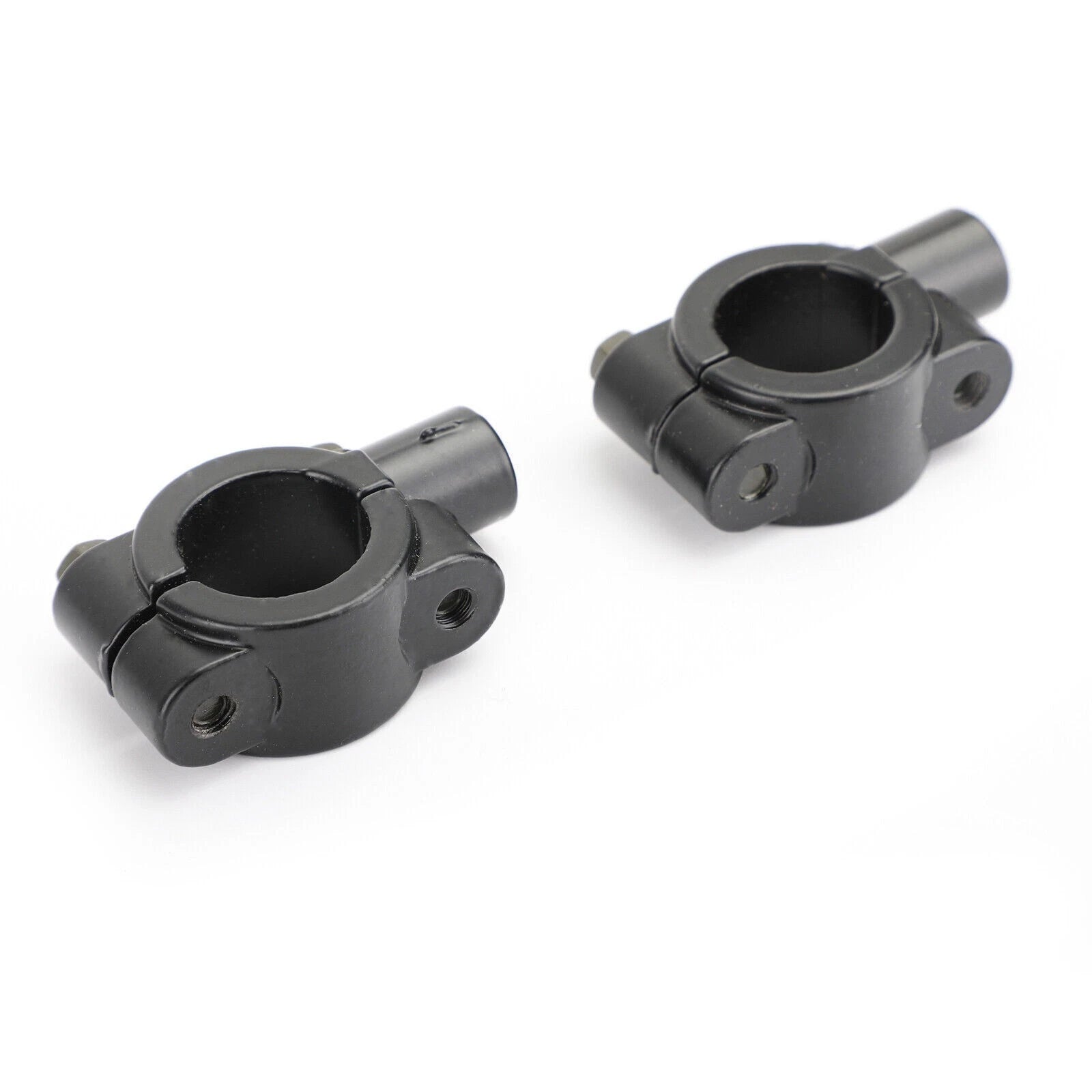 7/8" Motorcycle Handlebar Mirror Adaptor Clamp Mount Bracket 10mm CCW