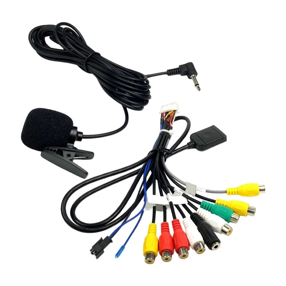 4G SIM Card Slot Adapter for Car Radio and Navigation with Microphone