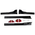 ABS Side Skirt Extension for Tesla Model Y (2021–2024) Black Body Kit Trim