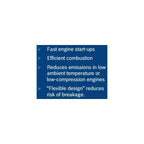 Glow Plugs 4 x for Toyota Fortuner (2015–2019)