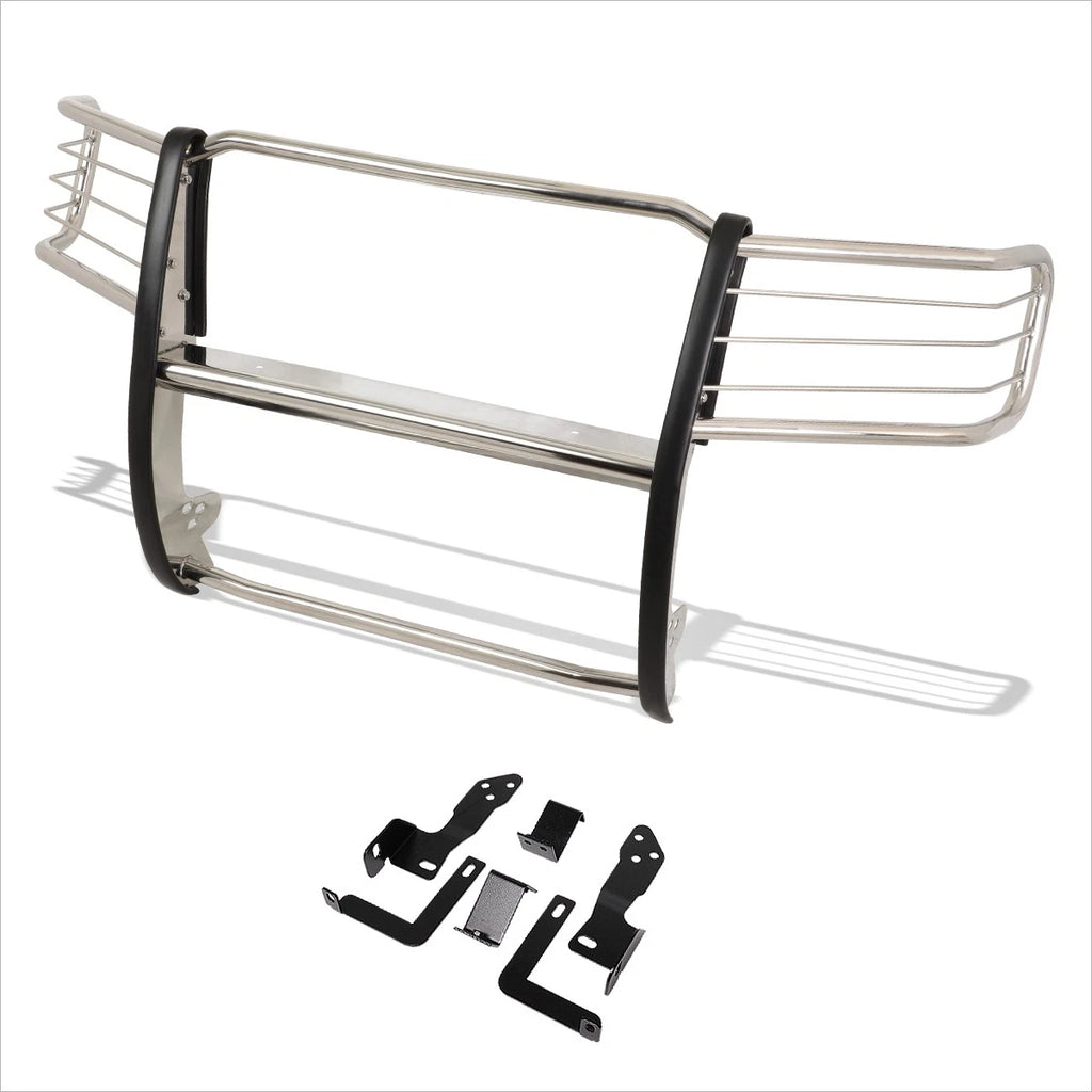 Bumper Brush Grille Guard Protector Chrome for GMC Sierra 2500HD/3500HD (2011–2014)