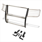 Bumper Brush Grille Guard Protector Chrome for GMC Sierra 2500HD/3500HD (2011–2014)