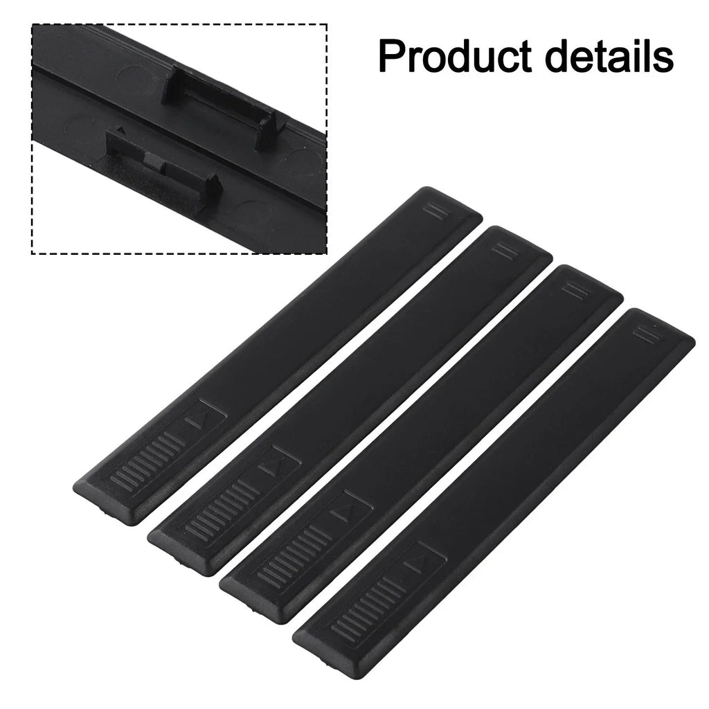 4 x Clip Cover Set for Suzuki Swift Roof Rack Bars Universally Compatible