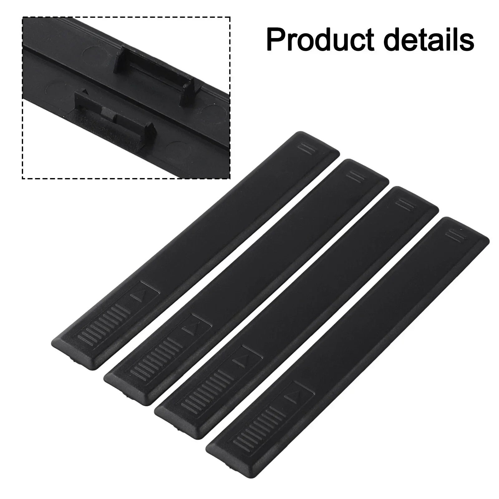 4 x Clip Cover Set for Suzuki Swift Roof Rack Bars Universally Compatible