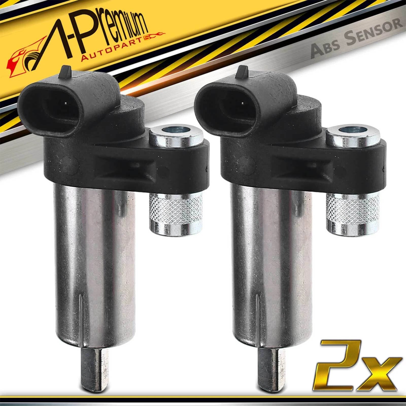 2X Rear ABS Wheel Speed Sensor for Chevrolet Express 3500 (2003–2023)